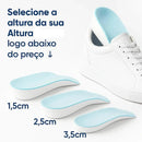 Altura Maximum – Palmilha Anatômica Invisível +3,5cm - DeusJoy.com