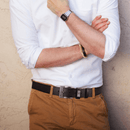 Cinto Masculino de Couro - DeusJoy.com