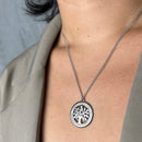 Colar Árvore Da Vida PrataAço Inox - DeusJoy.com