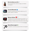 Karaokê Mbox Portátil - Dois microfones sem fio - DeusJoy.com