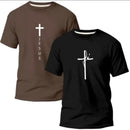 Kit 2 Camiseta Evangélica Fé em Jesus - DeusJoy.com