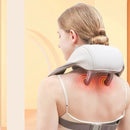 RelaxNeck Massageador Inteligente com Aquecimento – Pescoço e Ombros Sem Dor - DeusJoy.com