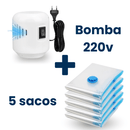 Vacuum Pro – Kit Compactador com Bomba Elétrica - DeusJoy.com