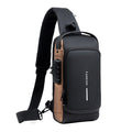 SecureBag Pro | Bolsa de Ombro Antifurto com Carregamento USB
