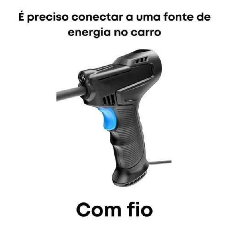 Calibrador De Pneus TurboCalibra + 3 Bicos Diferentes | Safe Pistol