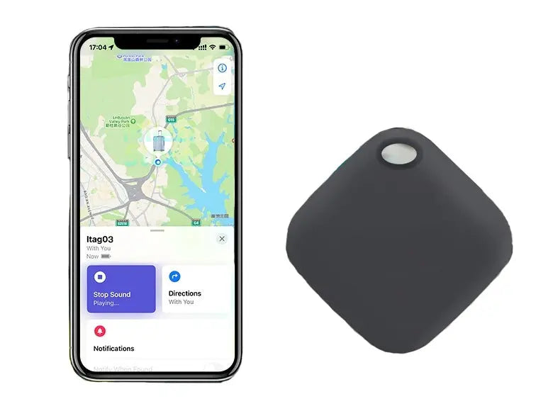 Mini Rastreador GPS iPhone/ Android  SeguraMe – Localizador de Chaves, Mochilas e Objetos