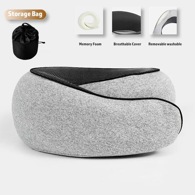 TravelNest – Travesseiro de Viagem Ergonômico
