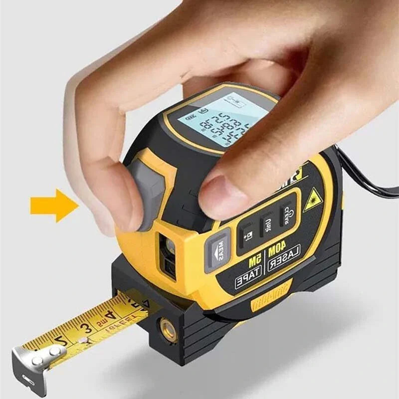 Trena a Laser Digital Profissional 3 em 1