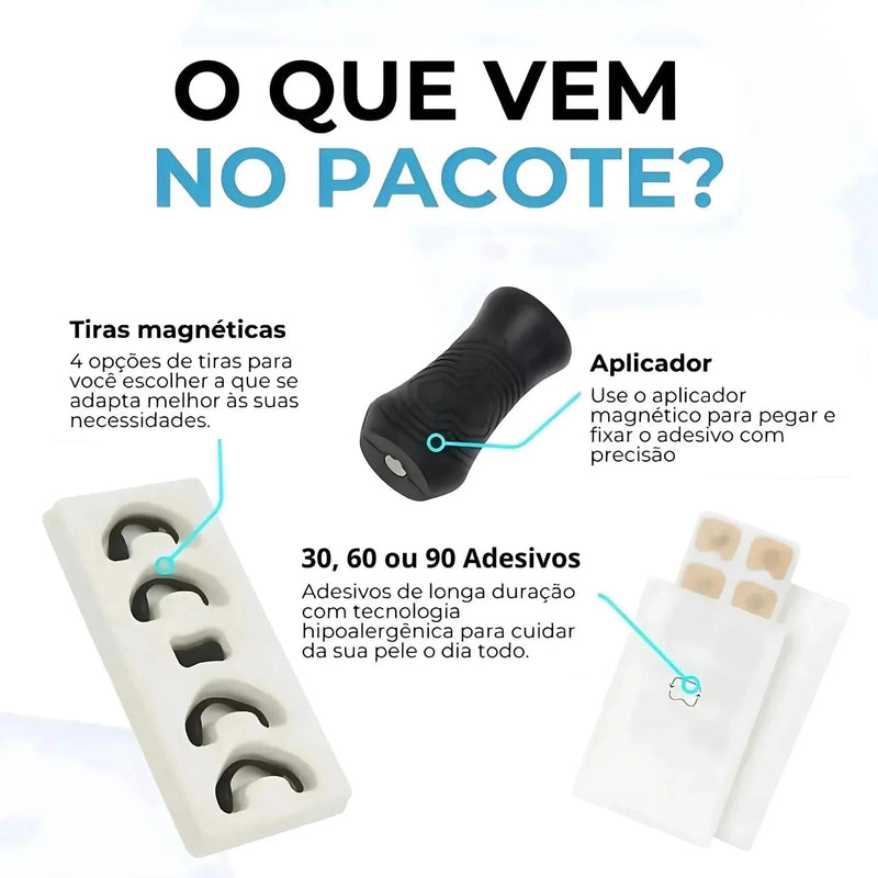 Air Mag Pro - Dilatador Nasal Magnético - DeusJoy.com