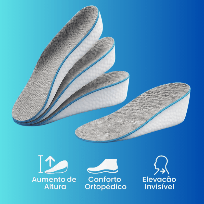 Altura Maximum – Palmilha Anatômica Invisível +3,5cm - DeusJoy.com