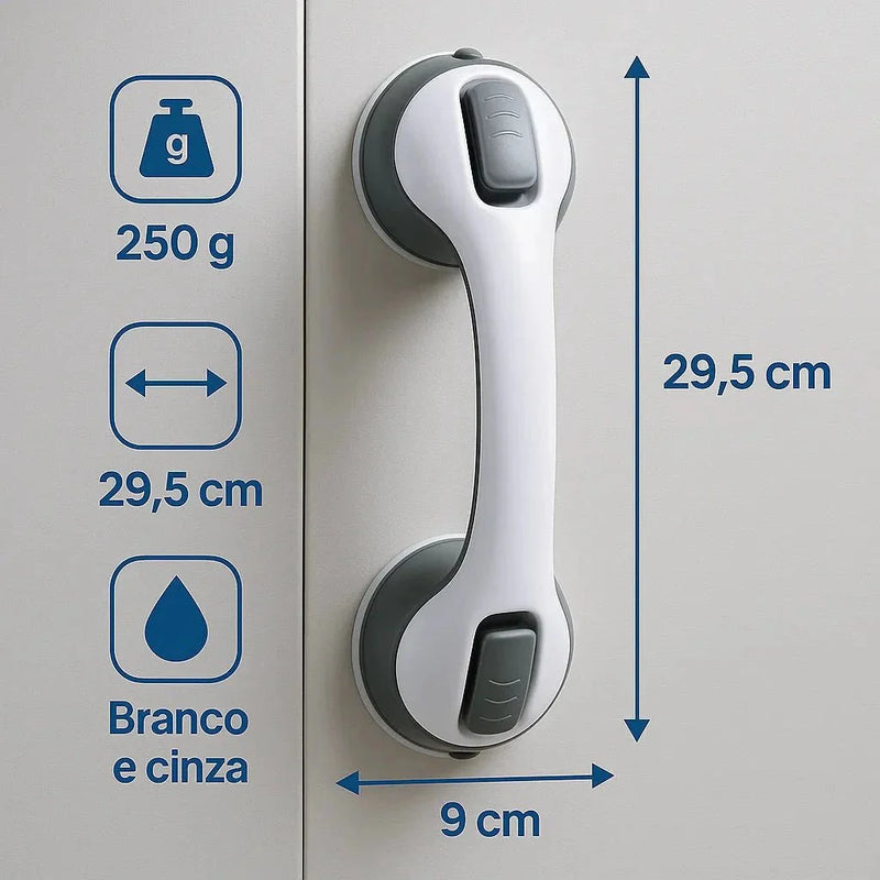 Barra de Apoio Portátil para Banheiro - SafeGrip Pro