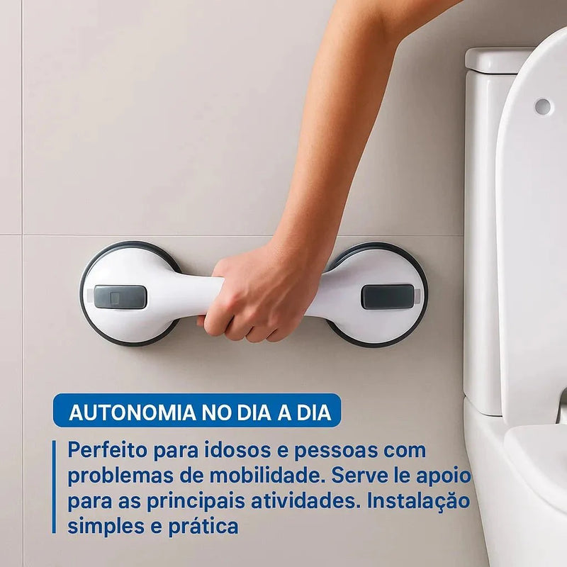 Barra de Apoio Portátil para Banheiro - SafeGrip Pro