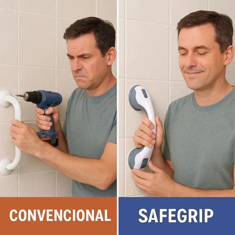 Barra de Apoio Portátil para Banheiro - SafeGrip Pro