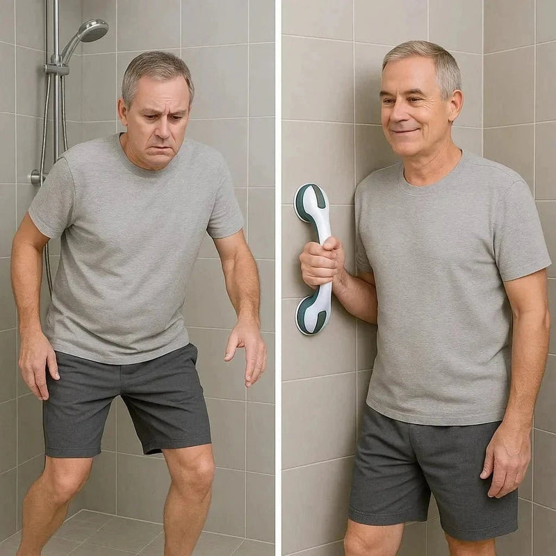 Barra de Apoio Portátil para Banheiro - SafeGrip Pro - DeusJoy.com