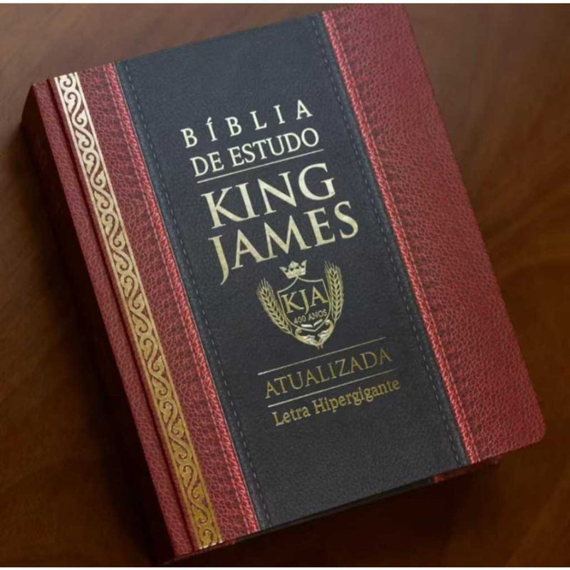 Biblia De Estudo King James Luxo - DeusJoy.com