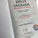 Bíblia Sagrada Letra Hiper Gigante com Ziper - DeusJoy.com
