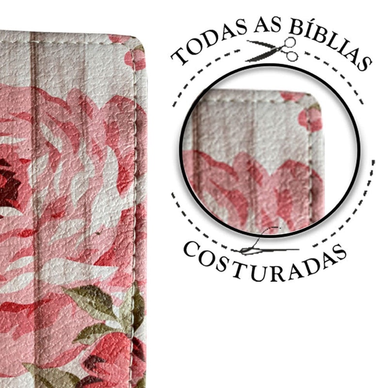 Bíblia Sagrada Letra HIpergigante - Revista e Corrigida C/ Harpa - DeusJoy.com