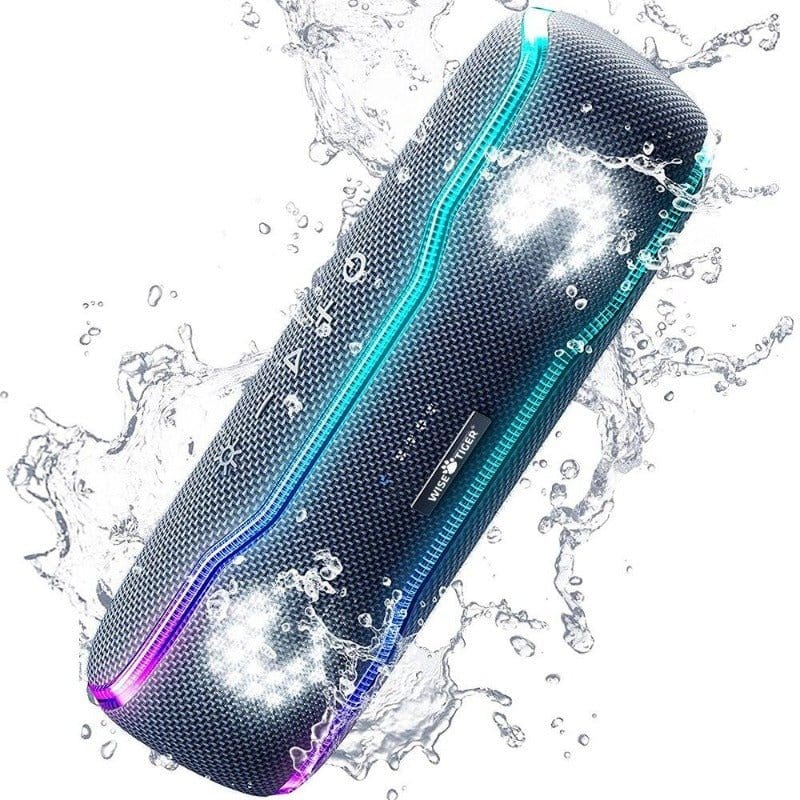 Caixa de Som Bluetooth Impermeável - Wise Tiger SoundPro - DeusJoy.com
