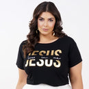 Camiseta Feminina T-shirt Moda Evangelica Jesus - DeusJoy.com