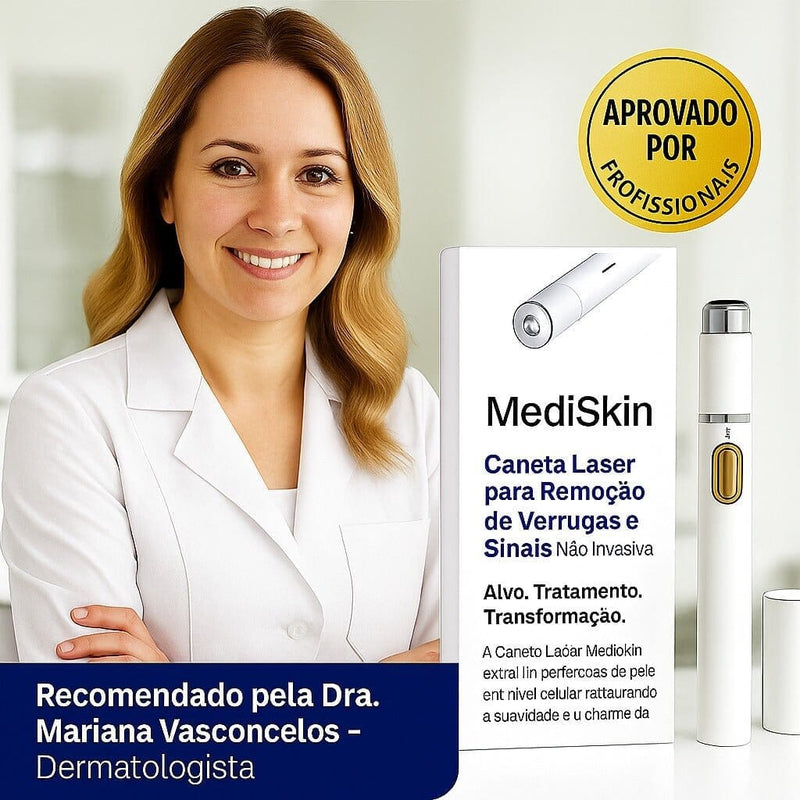 Caneta Laser SkinMedi – Remove Manchas e Verrugas sem Dor - DeusJoy.com
