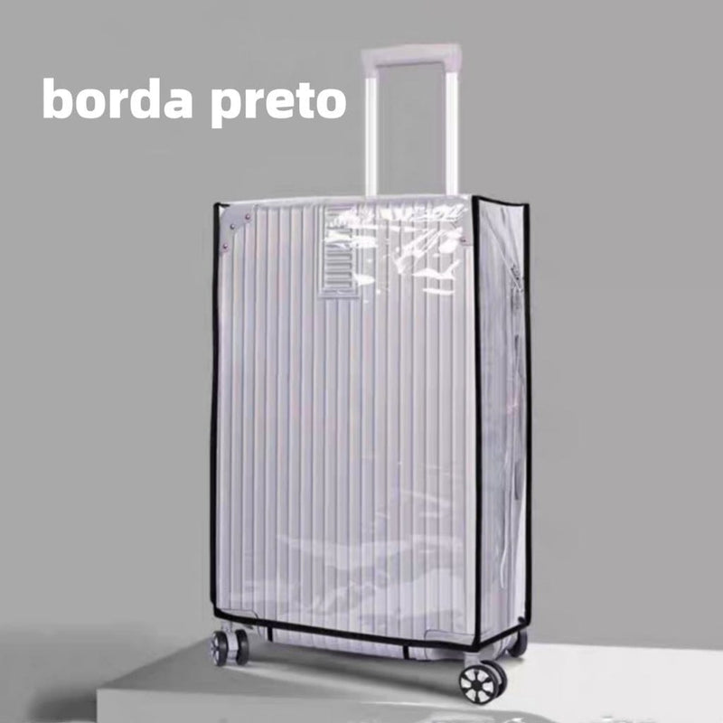 Capa de Mala trasparente - Transluxo - DeusJoy.com