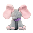 Elefante de Pelúcia que Canta e Interage - DeusJoy.com