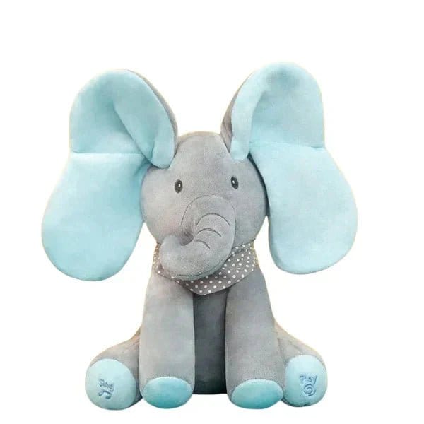 Elefante de Pelúcia que Canta e Interage - DeusJoy.com