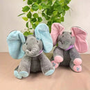 Elefante de Pelúcia que Canta e Interage - DeusJoy.com