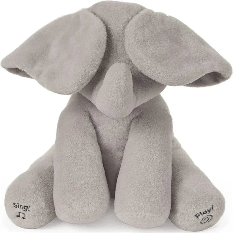 Elefante de Pelúcia que Canta e Interage - DeusJoy.com