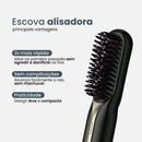Escova Alisadora Profissional PureGlamer - DeusJoy.com