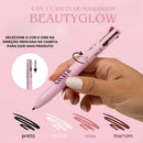 GlowBeauty - Caneta 4 em 1 de Maquiagem - DeusJoy.com