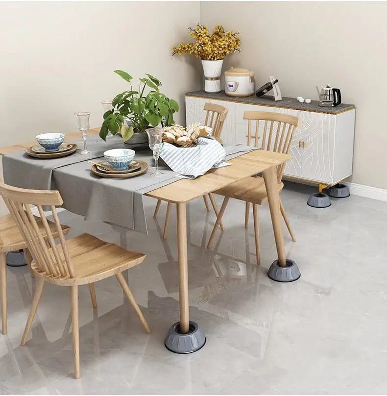 Kit com 4 Pés Anti Vibração Para Máquina de Lavar - DeusJoy.com