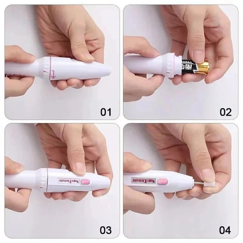 Lixa de Unha Elétrica Profissional - DeusJoy.com