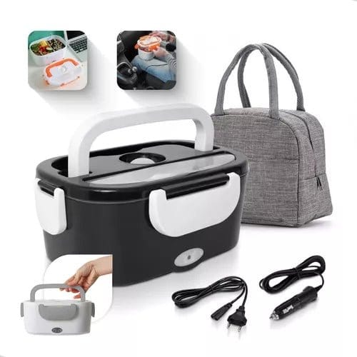 Marmita Térmica Elétrica Inox Portátil Bivolt - DeusJoy.com