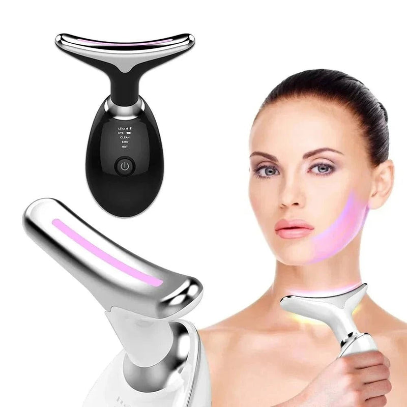 Massageador Facial com Fototerapia Anti - Rugas - DeusJoy.com