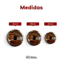 MesaNobre| Gamela Redonda Em Madeira com Tampa - DeusJoy.com