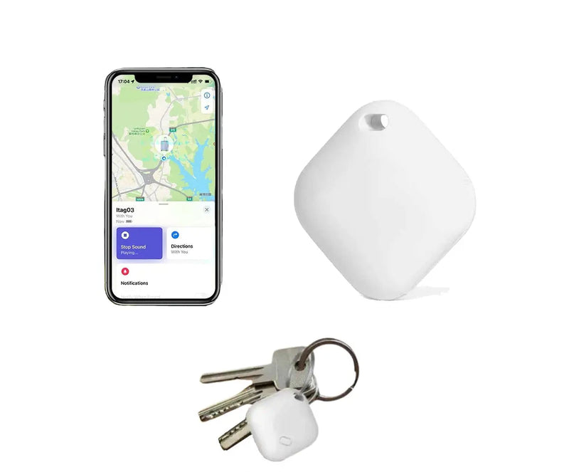 Mini Rastreador GPS iPhone/ Android  SeguraMe – Localizador de Chaves, Mochilas e Objetos