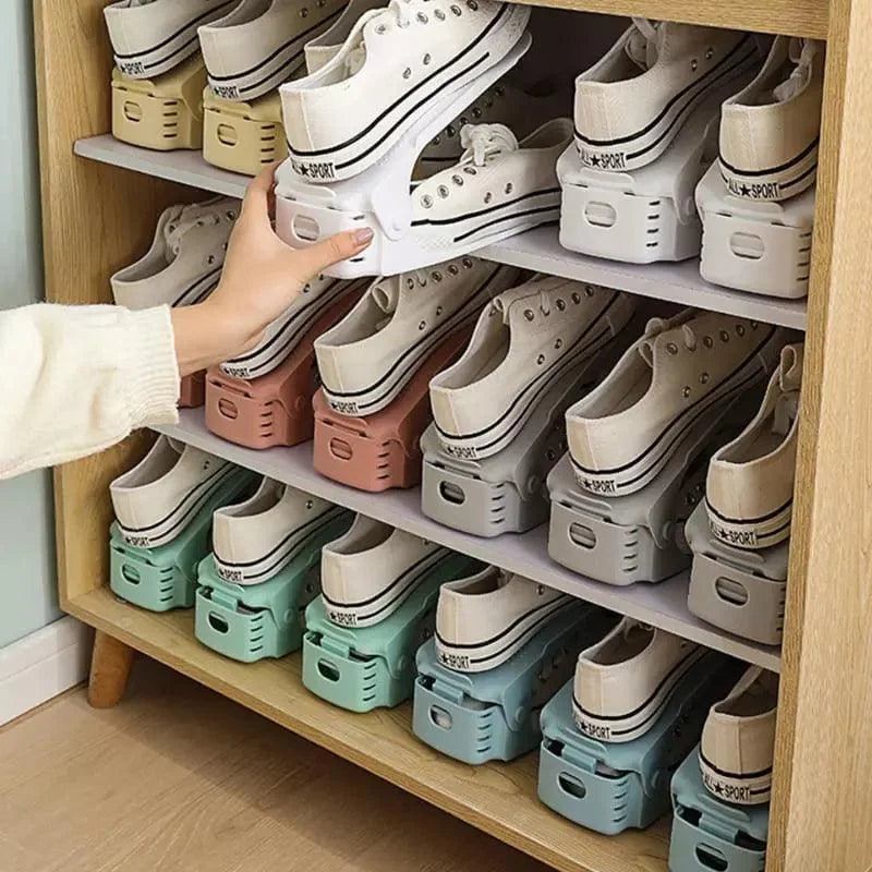 SpaceStep — Organizador Ajustável de Sapatos