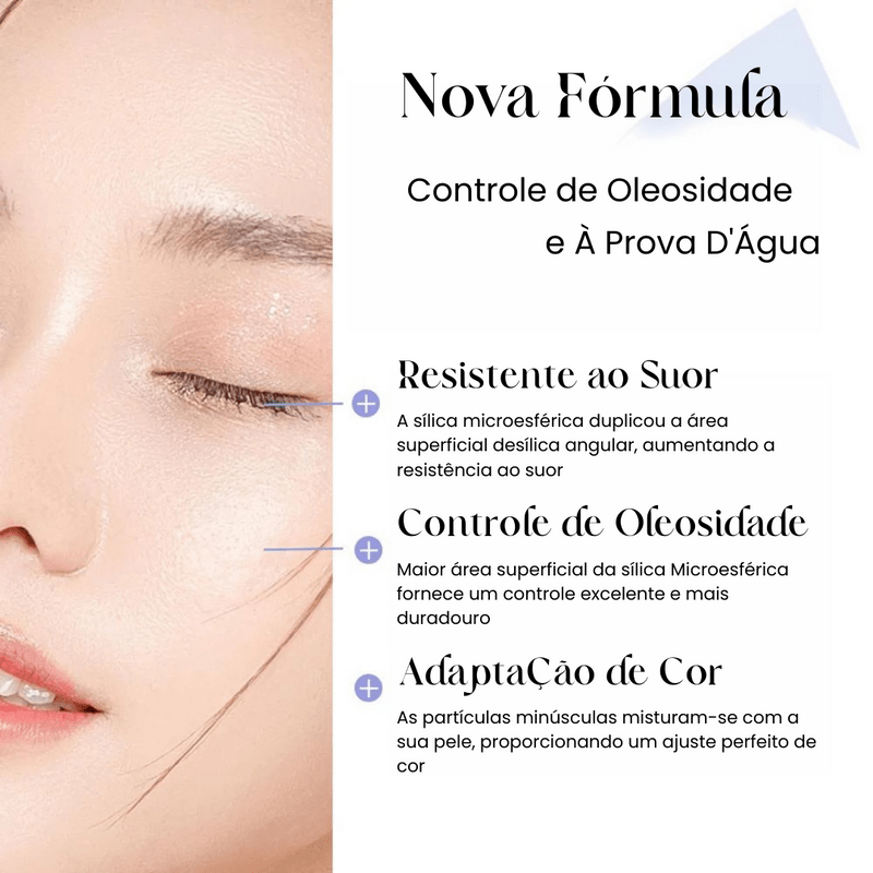 Pó Compacto UltraMatte Pro – tecnologia Chilab - DeusJoy.com