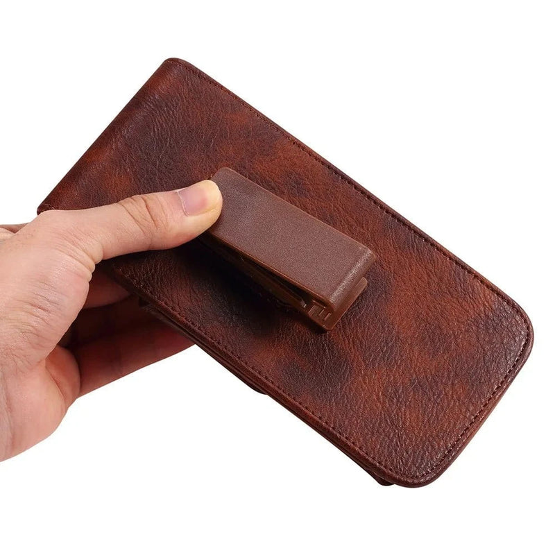 Porta Celular Universal de Couro - DeusJoy.com