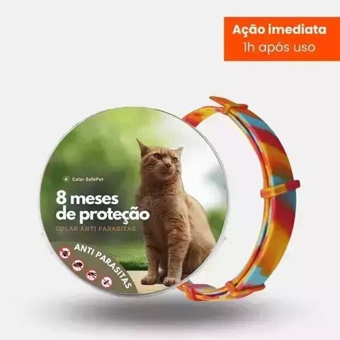 ProtegePet - Colar Anti Pulgas e Carrapatos - DeusJoy.com