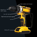 SkyPower - Parafusadeira Furadeira 48V 2 BATERIAS Com Maleta e Acessórios Completo - DeusJoy.com