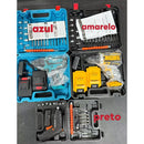 SkyPower - Parafusadeira Furadeira 48V 2 BATERIAS Com Maleta e Acessórios Completo - DeusJoy.com