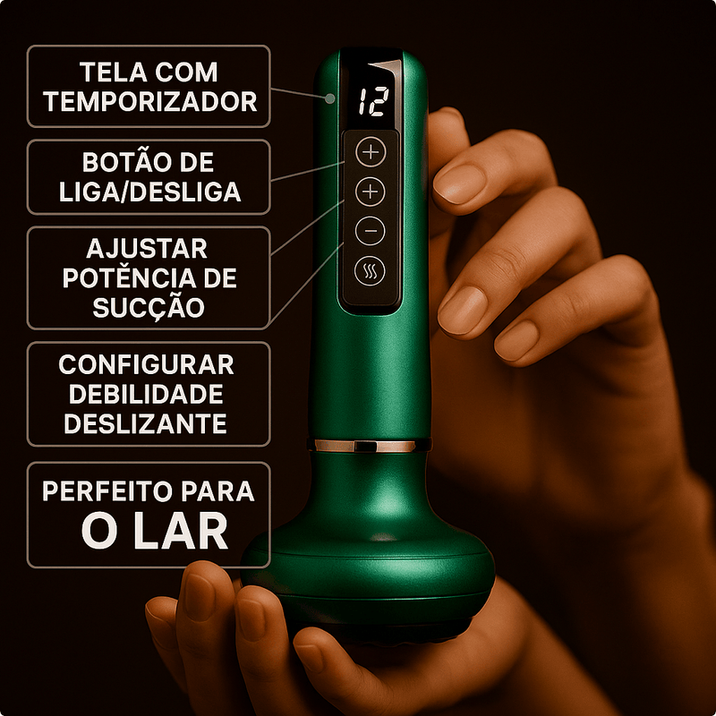 SmoothyGlower™ - Massageador anticelulite - DeusJoy.com