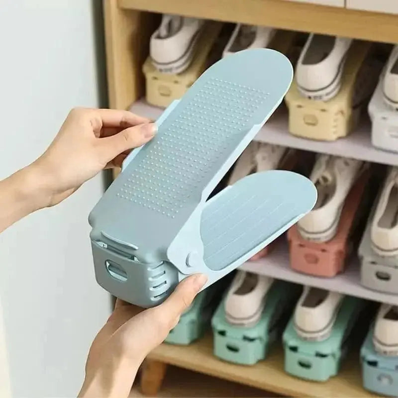 SpaceStep — Organizador Ajustável de Sapatos - DeusJoy.com