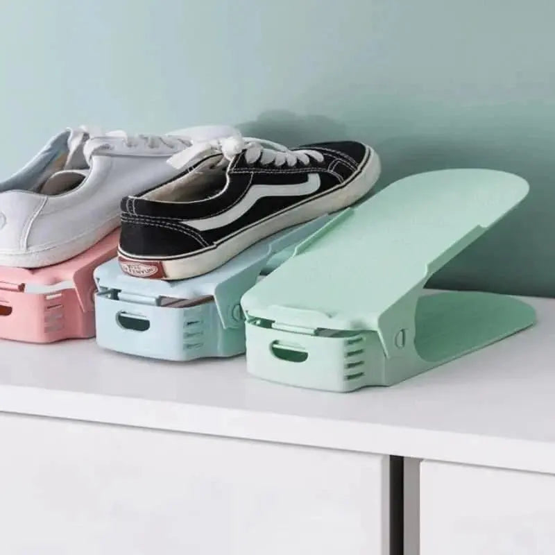 SpaceStep — Organizador Ajustável de Sapatos - DeusJoy.com