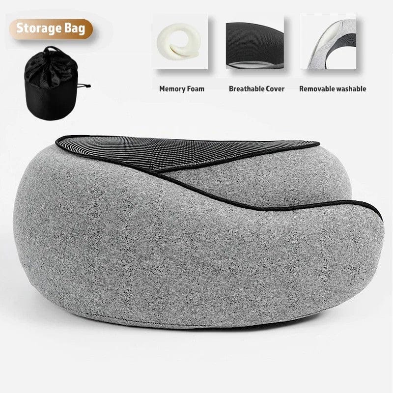 TravelNest – Travesseiro de Viagem Ergonômico - DeusJoy.com