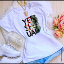 Tshirt Camiseta Yeshua - Moda Religiosa E Moda Evangélica - DeusJoy.com