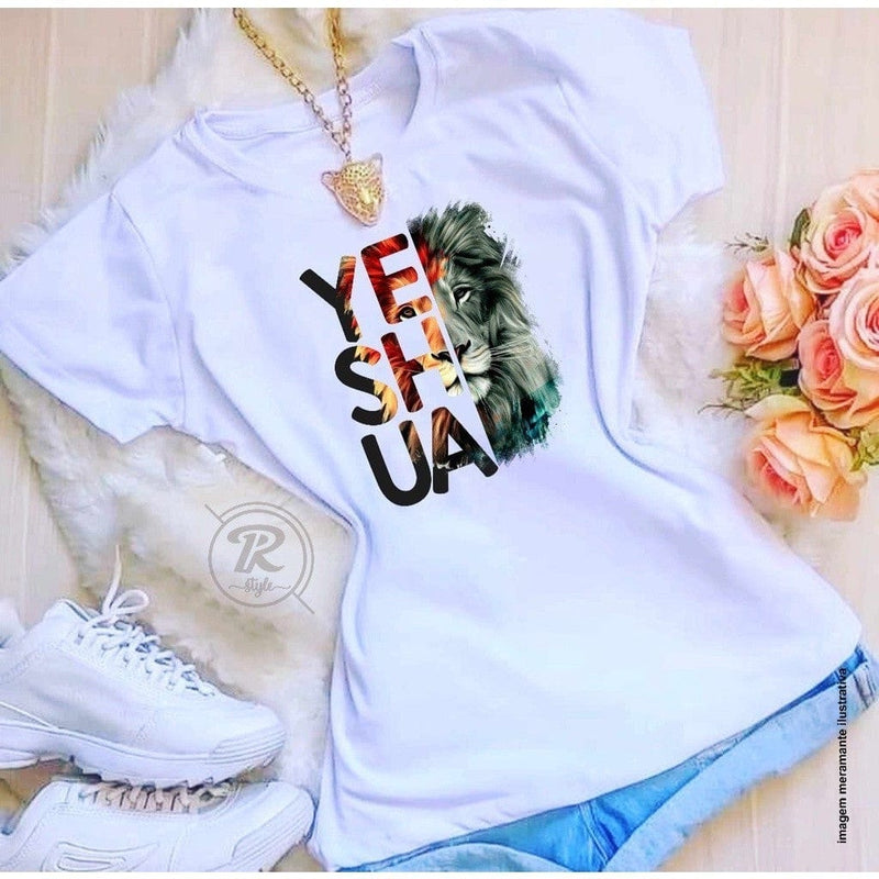 Tshirt Camiseta Yeshua - Moda Religiosa E Moda Evangélica - DeusJoy.com