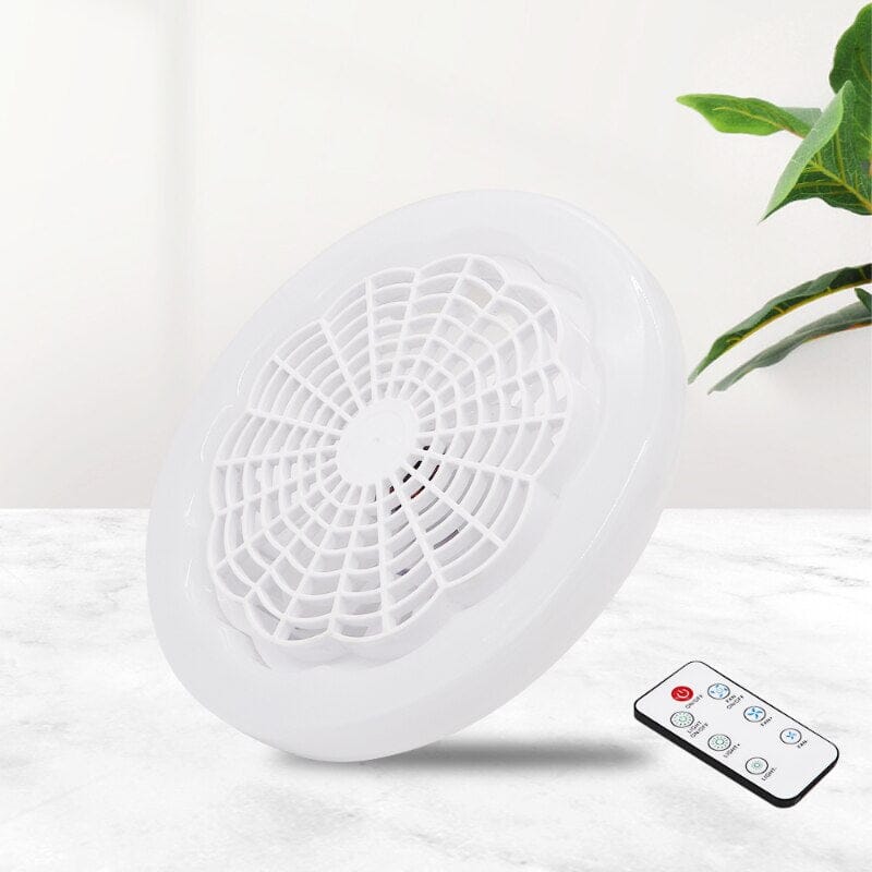 Ventilador de Teto com Luminária Turbo Led - DeusJoy.com
